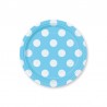 8 Assiettes à Pois 17,7 cm