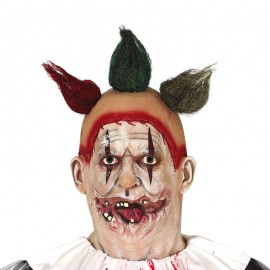 Masque de Clown avec Cheveux en Latex