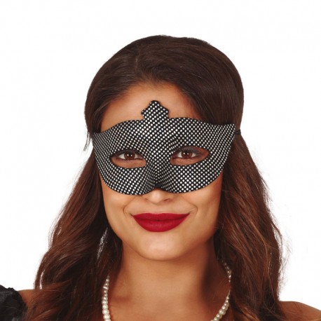 Masque Noir Argent