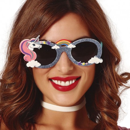 Lunettes Licorne avec Paillettes