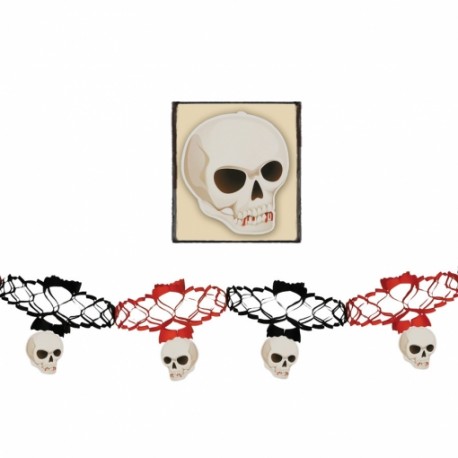 Guirlande Crâne 50 x 200 cm