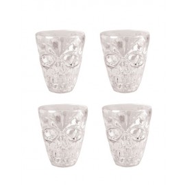 4 Petits Verres Transparents 5,5cm