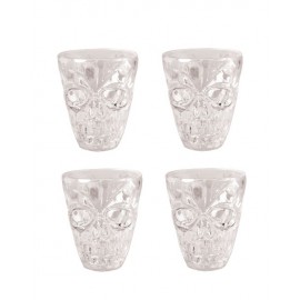 4 Petits Verres Transparents 5,5cm