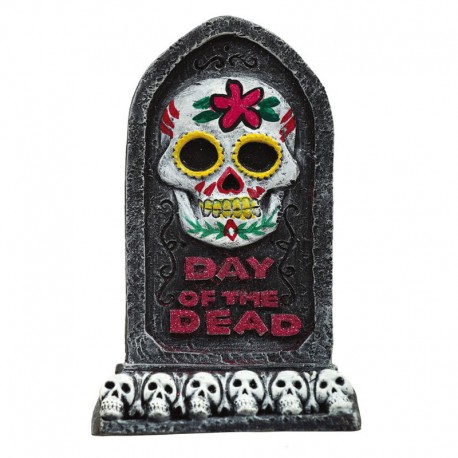 Tombe Día De Los Muertos en Résine 13 x 8 cm