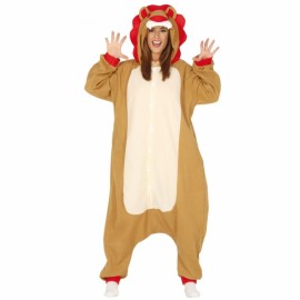 Déguisement Pyjama Lion Femme Adulte