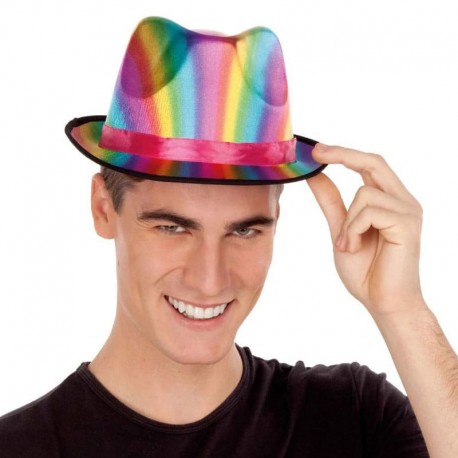 Chapeau de Gangster Multicolore