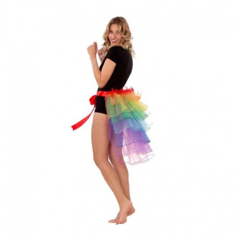 Tutu avec Longue Traîne Multicolore