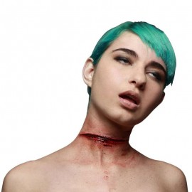 Cicatrice au Cou en Latex