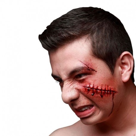 Cicatrices de Zombie en Latex
