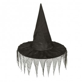 Chapeau de Sorcière avec Pendants 58 cm