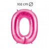 Ballon 102 cm En Mylar Chiffre 0