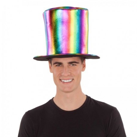 Chapeau Haut de Forme Multicolore