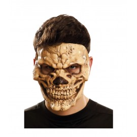 Masque de Visage Crâne en Latex