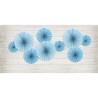 3 Rosettes en Papier Modèles Variés