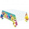 Nappe Baby Shark de Papel 1,37 x 2,60 m