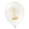 50 Ballons Calice Communion Blancs 27 cm