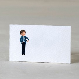 150 Cartes Garçon avec Ballon