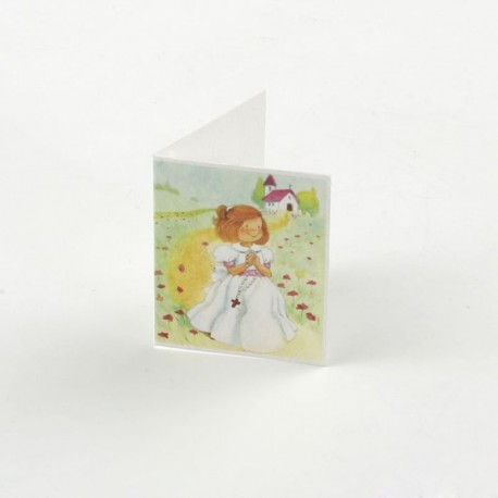 100 Cartes Livre Fille avec Chapelet