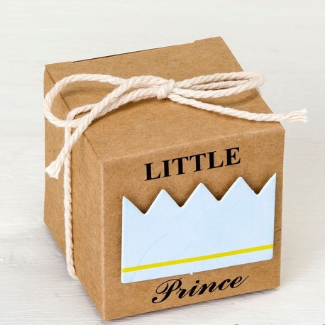 25 Boîtes Kraft Petit Prince 5 cm