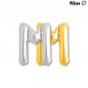 Ballon en Mylar Lettre M 35 cm