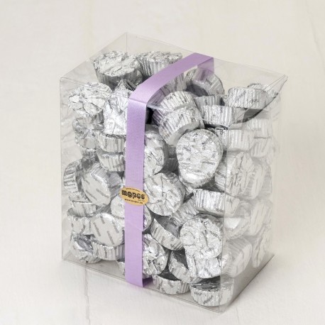 Chocolat au Lait Argenté Turron 850 gr