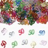 Confettis Numéro 50 Multicolores