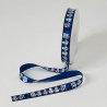 Ruban en Satin avec Bonhomme de Neige 15 mm x 50 m