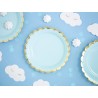 6 Assiettes en Papier Chic