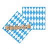 12 Serviettes Oktoberfest 33 cm