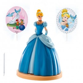 Kit avec Brochettes Cendrillon pour Gateaux