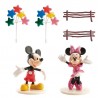 Kit Décoration Mickey & Minnie pour Gâteau