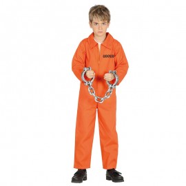 Déguisement de Prisonnier Orange pour Enfant