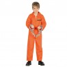 Déguisement de Prisonnier Orange pour Enfant