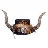 Chapeau Vaudou à Cornes