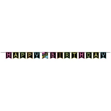 Guirlande d'Anniversaire Glow Party