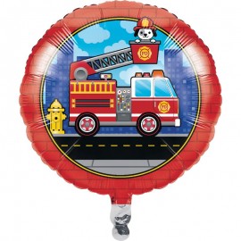 Ballon Aluminium Pompier