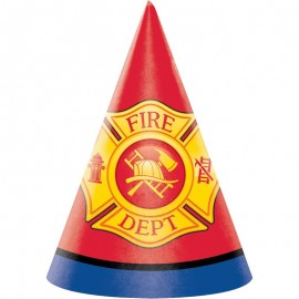 8 Chapeaux de Pompier pour Enfants
