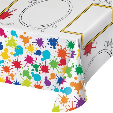 Nappe Fête Peinture