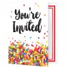 8 Invitations Sprinkles