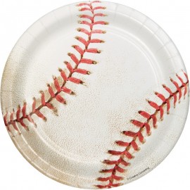 Assiettes Jetables Baseball