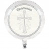 Ballom Helium Communion Croix Argent 45 Cm