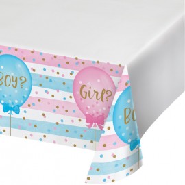 Nappe Baby Shower Révélation Sexe