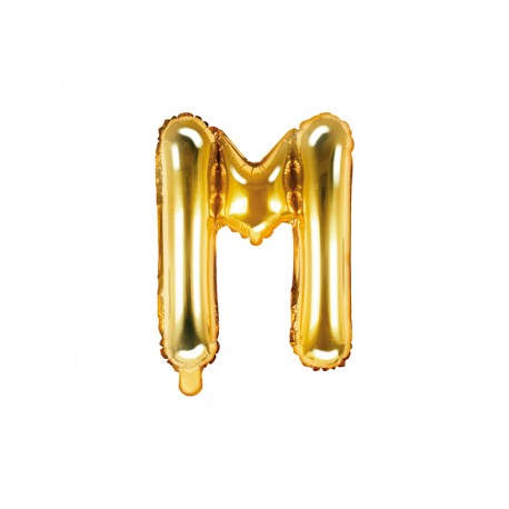 Ballon en Mylar Lettre M 35 cm