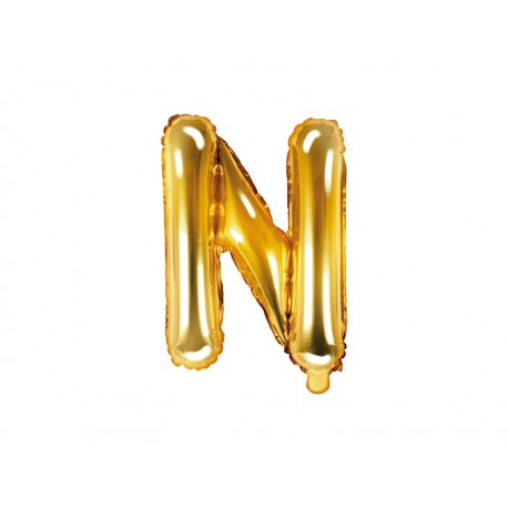 Ballon en Mylar Lettre N 35 cm