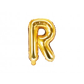 Ballon en Mylar Lettre R 35 cm