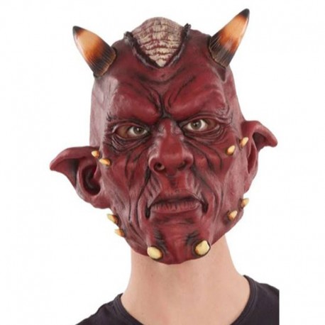 Masque Complet Devil en Latex