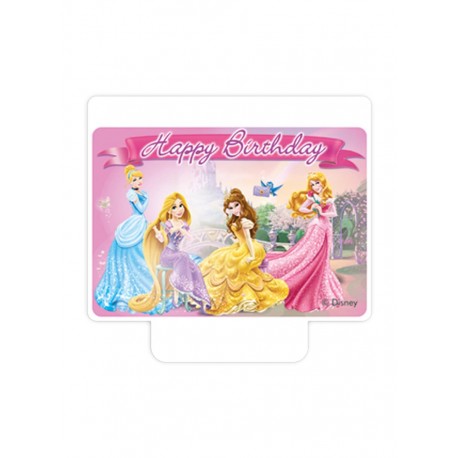 Bougie d'Anniversaire Princesse Disney