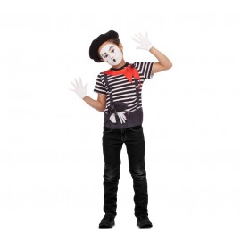 Déguisement T-Shirt de Mime pour Enfant