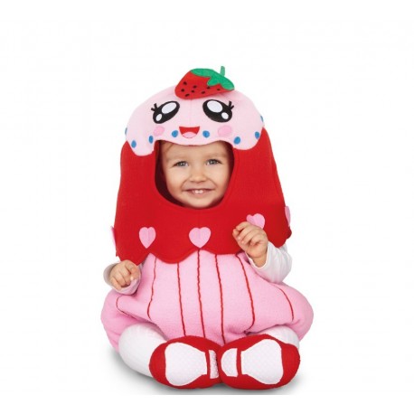 Déguisement de Cupcake Rose pour Bébé