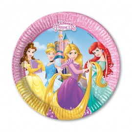 8 Assiettes Princesse Disney 20 cm 8 Assiettes Princesse Disney 20 cm